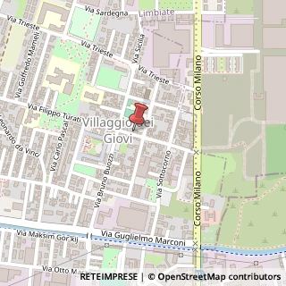 Mappa Via Filippo Turati, 32, 20812 Limbiate, Monza e Brianza (Lombardia)