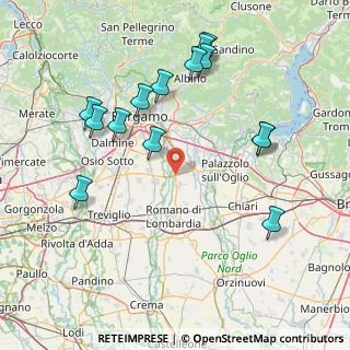 Mappa Via dei Casali, 24050 Ghisalba BG, Italia (17.22214)