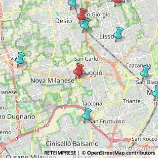 Mappa Viale della Repubblica, 20053 Muggiò MB, Italia (3.12)