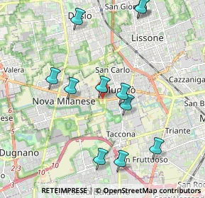 Mappa Viale della Repubblica, 20053 Muggiò MB, Italia (2.10364)