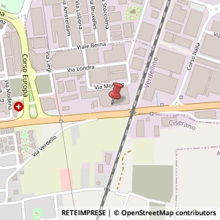Mappa Via Francesca, 2H/I, 24040 Ciserano, Bergamo (Lombardia)