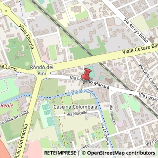 Mappa Via Luciano Manara, 59, 20052 Monza, Monza e Brianza (Lombardia)