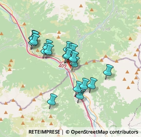 Mappa Via Nazionale per Carema, 11026 Pont-saint-martin AO, Italia (2.8375)