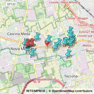 Mappa Via Amatore Sciesa, 20835 Muggiò MB, Italia (0.84)