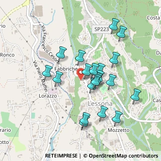 Mappa Via Quintino Sella, 13853 Lessona BI, Italia (0.4225)