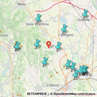 Mappa Via Monte Cimone, 36030 Costabissara VI, Italia (5.55933)