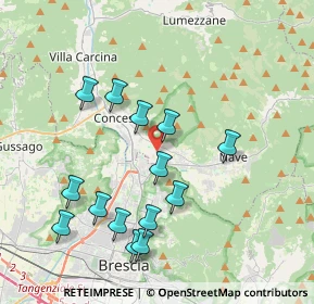 Mappa 25073 Bovezzo BS, Italia (3.90214)
