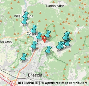 Mappa 25073 Bovezzo BS, Italia (3.09063)