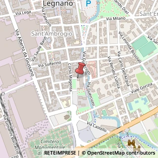Mappa Corso Magenta, 171, 20025 Legnano, Milano (Lombardia)