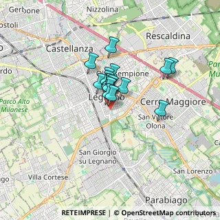 Mappa Via Macello, 20025 Legnano MI, Italia (0.99222)