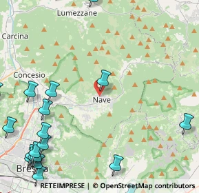 Mappa Via Borano, 25075 Nave BS, Italia (6.7805)