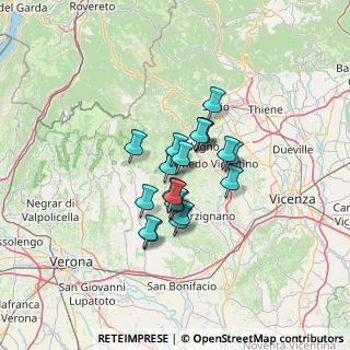 Mappa Via San Pietro Vecchio, 36070 San Pietro Mussolino VI, Italia (8.715)