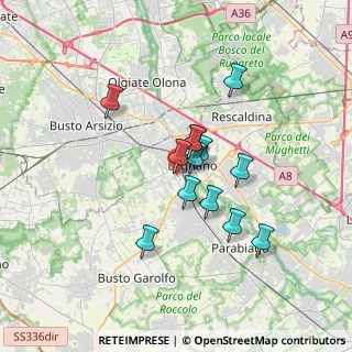 Mappa Via Palermo, 20025 Legnano MI, Italia (2.62769)