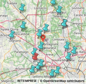 Mappa SP 233, 21042 Caronno Pertusella VA (9.4325)