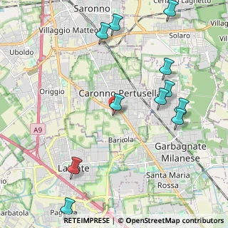 Mappa SP 233, 21042 Caronno Pertusella VA (2.49727)
