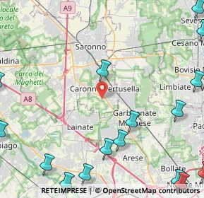 Mappa SP 233, 21042 Caronno Pertusella VA (7.04588)