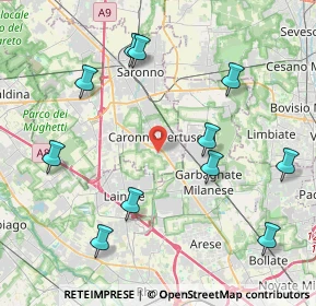 Mappa SP 233, 21042 Caronno Pertusella VA (4.66727)
