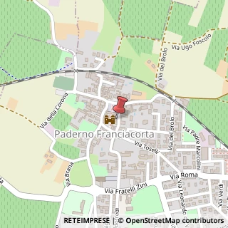 Mappa Via G. Mazzini, 10, 25050 Paderno Franciacorta, Brescia (Lombardia)