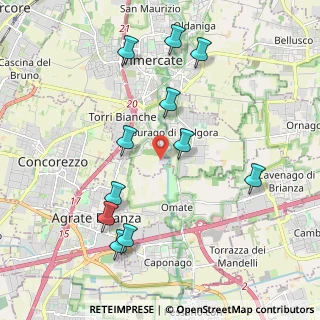 Mappa Viale dell'industria, 20875 Vimercate MB, Italia (2.12909)
