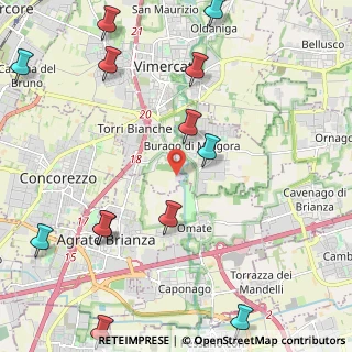 Mappa Viale dell'industria, 20875 Vimercate MB, Italia (2.90692)