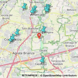 Mappa Viale dell'industria, 20875 Vimercate MB, Italia (2.76273)