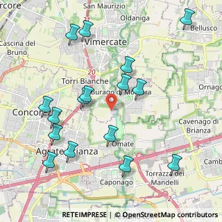 Mappa Viale dell'industria, 20875 Vimercate MB, Italia (2.29188)