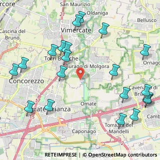 Mappa Viale dell'industria, 20875 Vimercate MB, Italia (2.703)