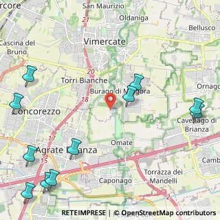 Mappa Viale dell'industria, 20875 Vimercate MB, Italia (3.17364)