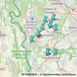 Mappa Via Europa, 21015 Lonate Pozzolo VA, Italia (3.30091)