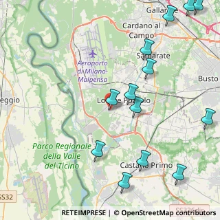 Mappa Via Europa, 21015 Lonate Pozzolo VA, Italia (5.39231)