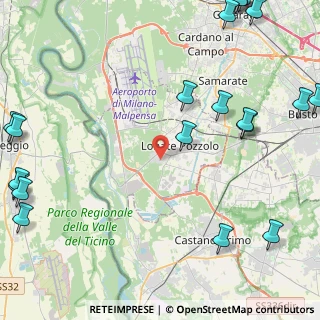 Mappa Via Europa, 21015 Lonate Pozzolo VA, Italia (6.9075)