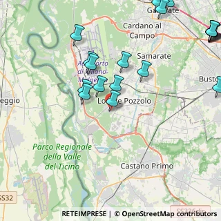 Mappa Via Europa, 21015 Lonate Pozzolo VA, Italia (5.697)