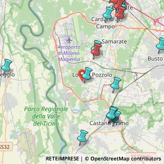 Mappa Via Europa, 21015 Lonate Pozzolo VA, Italia (6.264)