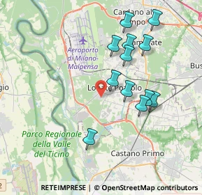 Mappa Via Europa, 21015 Lonate Pozzolo VA, Italia (3.595)