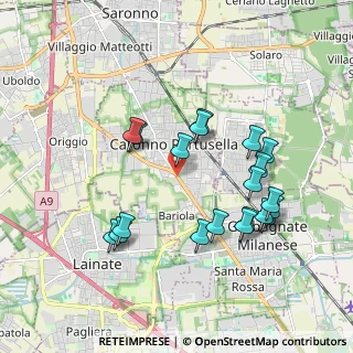 Mappa Viale V Giornate, 21042 Caronno Pertusella VA, Italia (1.87)