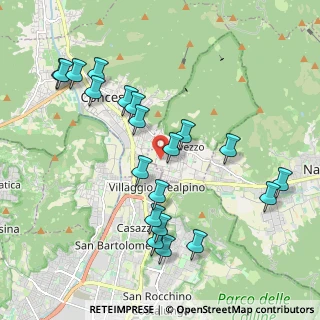 Mappa Via del Brolo, 25073 Bovezzo BS, Italia (2.109)