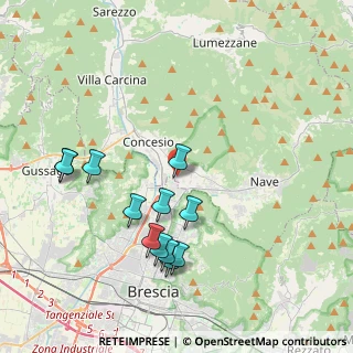 Mappa Via del Brolo, 25073 Bovezzo BS, Italia (3.97333)