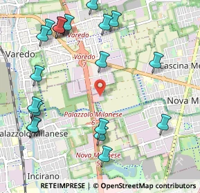 Mappa Via Privata Industrie, 20834 Nova milanese MB, Italia (1.3)