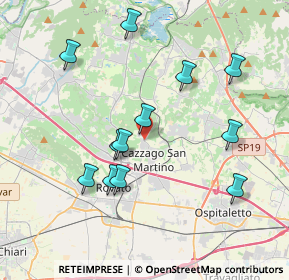 Mappa Vicolo Sant'Antonio, 25046 Cazzago San Martino BS, Italia (3.7975)