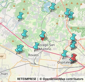 Mappa Vicolo Sant'Antonio, 25046 Cazzago San Martino BS, Italia (5.07313)