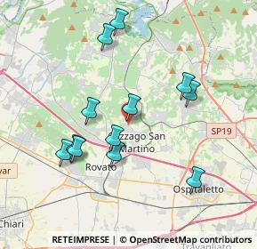 Mappa Vicolo Sant'Antonio, 25046 Cazzago San Martino BS, Italia (3.63)