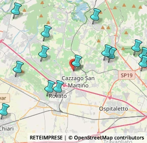 Mappa Vicolo Sant'Antonio, 25046 Cazzago San Martino BS, Italia (5.14214)