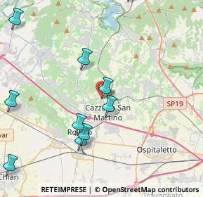 Mappa Vicolo Sant'Antonio, 25046 Cazzago San Martino BS, Italia (5.16364)