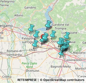 Mappa Vicolo Sant'Antonio, 25046 Cazzago San Martino BS, Italia (10.5835)