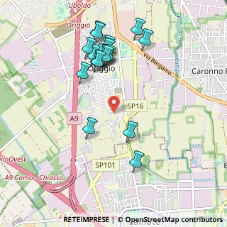 Mappa Via E. Fermi, 21042 Caronno Pertusella VA, Italia (1.0105)