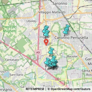 Mappa Via E. Fermi, 21042 Caronno Pertusella VA, Italia (1.77786)