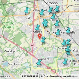 Mappa Via E. Fermi, 21042 Caronno Pertusella VA, Italia (2.52842)
