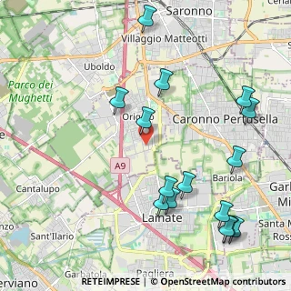 Mappa Via E. Fermi, 21042 Caronno Pertusella VA, Italia (2.49933)