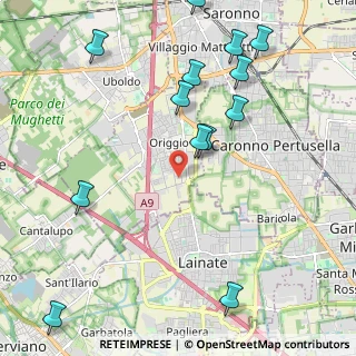 Mappa Via E. Fermi, 21042 Caronno Pertusella VA, Italia (2.59308)