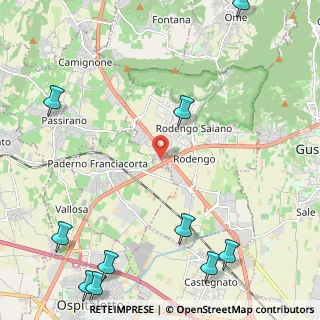 Mappa Via Franciacorta, 25050 Rodengo-Saiano BS, Italia (3.50182)